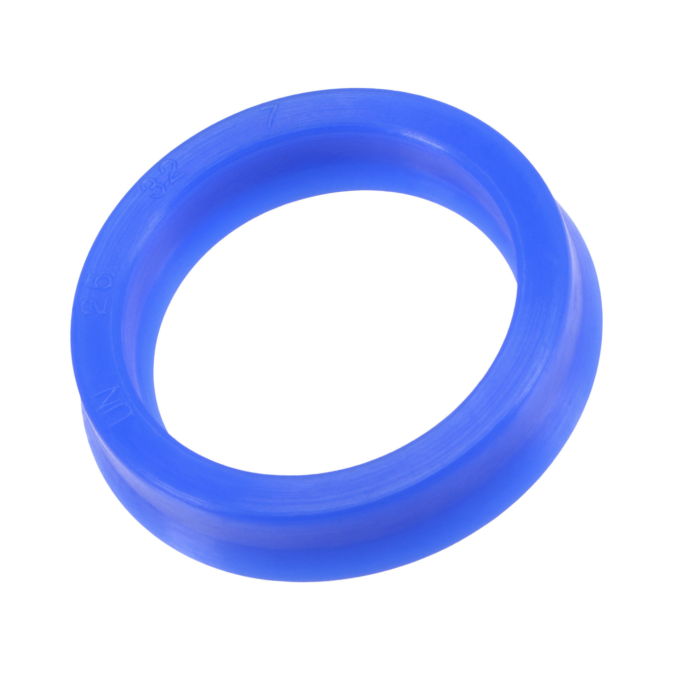 Harfington UN Radial Shaft Seal 25mm ID x 32mm OD x 7mm Width PU Oil Seal, Blue Pack of 5