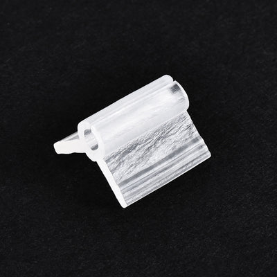 Harfington Uxcell PE Grafting Clips 2mm for Garden Trellis Greenhouse Clear 50pcs