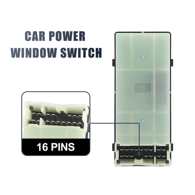 Harfington Power Window Switch for Nissan 350Z 2003-2008 Master Driver Side 25401-CD02D