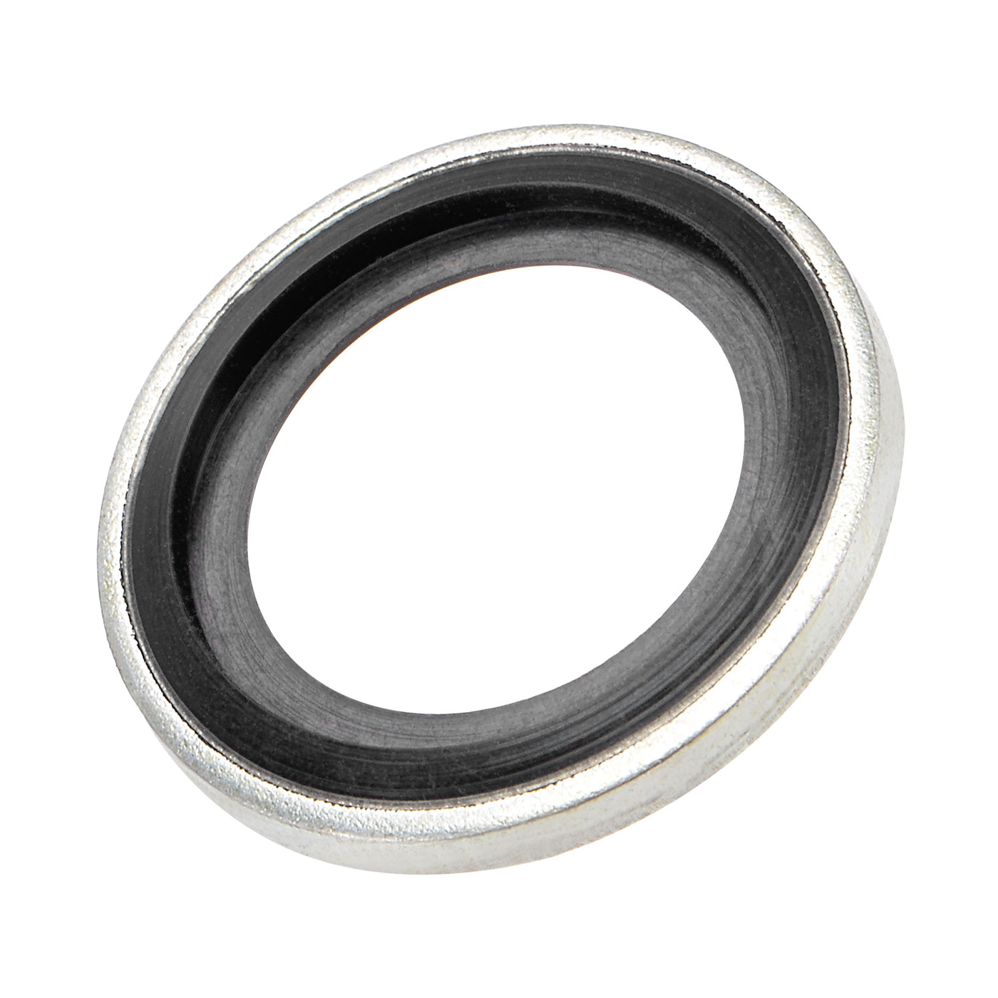 Harfington Bonded Sealing Washers M16 21.5x13.8x3mm Carbon Steel Nitrile Rubber Gasket, Pack of 50