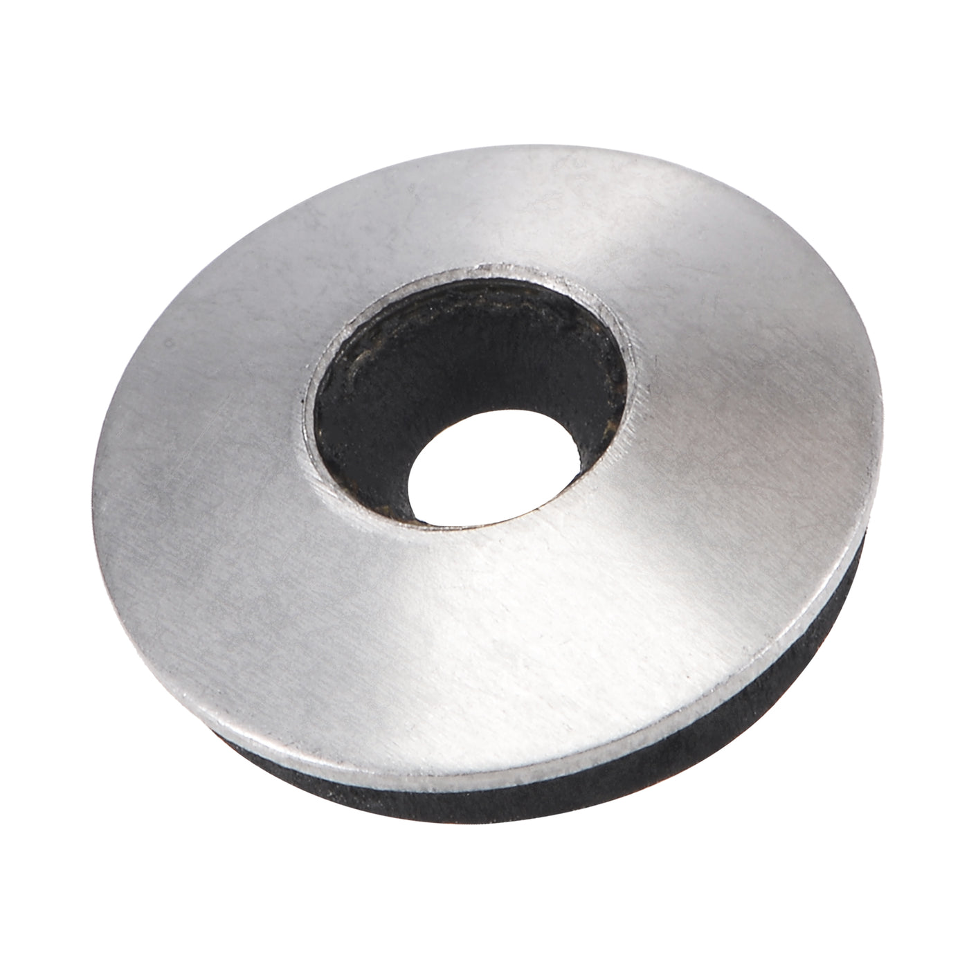 Harfington 200pcs Bonded Sealing Washers 14x4.8x2.8mm Stainless Steel EPDM Screw Gasket
