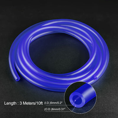 Harfington PVC Petrol Fuel Line Hose for Chainsaws Lawn Mower String Trimmer Blowers Small Engines