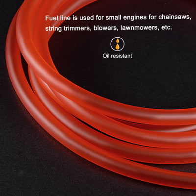 Harfington PVC Petrol Fuel Line Hose for Chainsaws Lawn Mower String Trimmer Blowers Small Engines