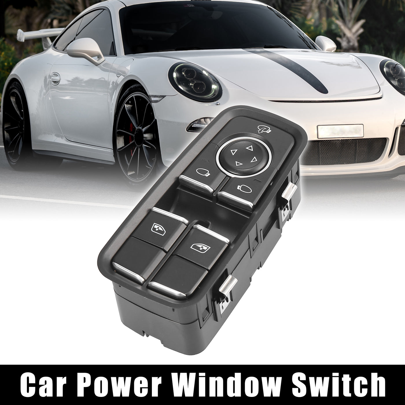 X AUTOHAUX Master Driver Side Power Window Switch 99161315502DML Replacement for Porsche Cayman 2014 2015 2016 for Boxster 2013 2014 2015 2016