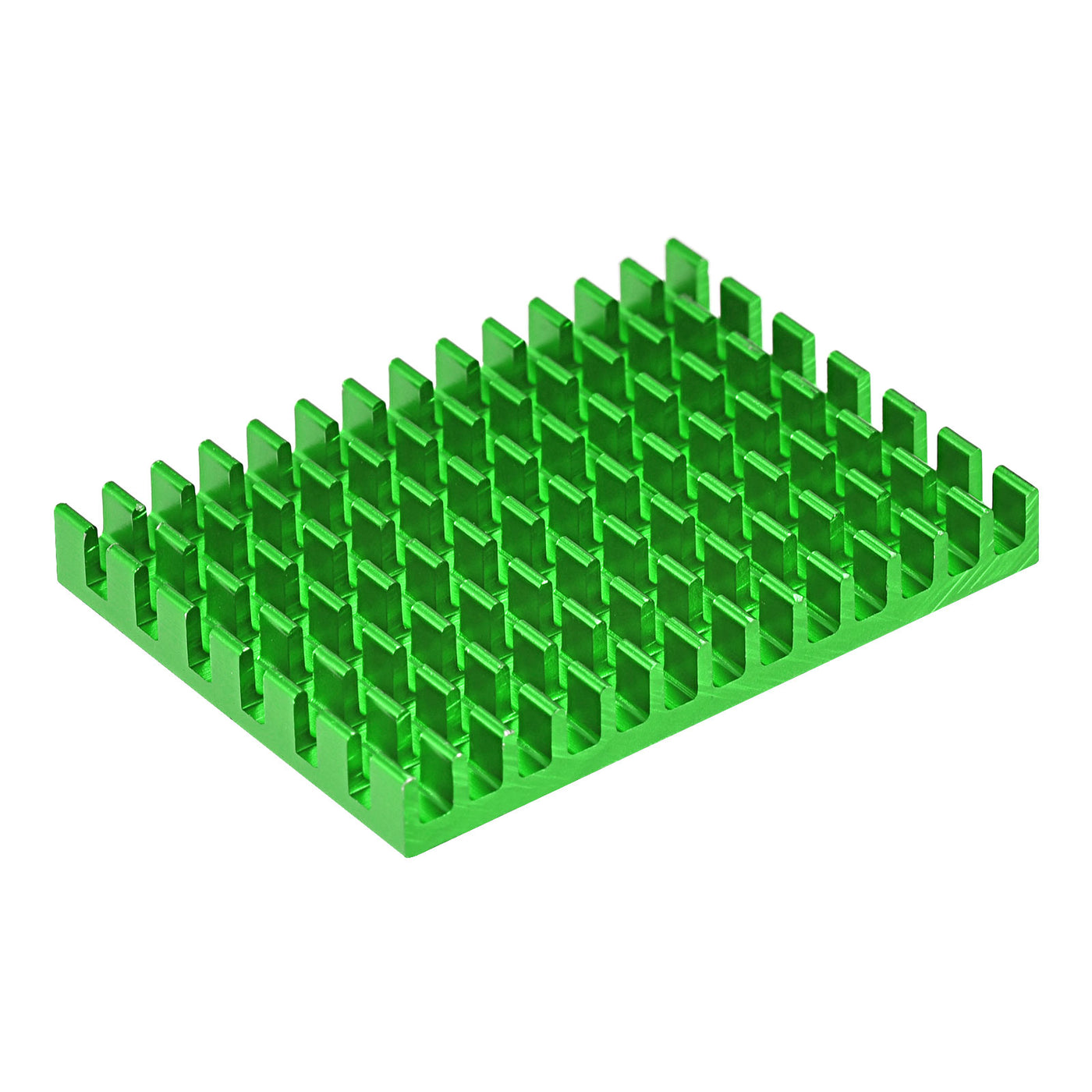 Harfington Electronic Radiators Aluminium Heatsink 30x40x5mm for CPU Green Pack of 5