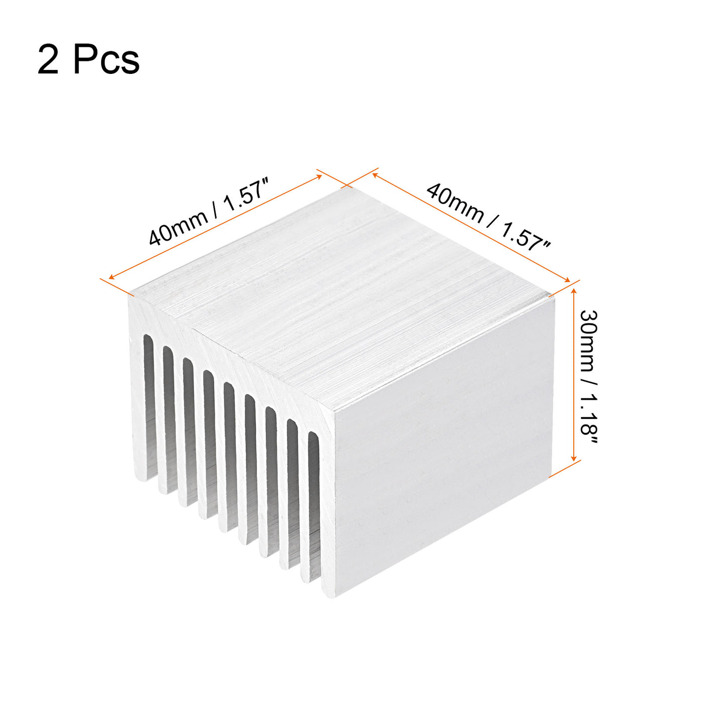 Harfington Electronic Cooler Aluminium Heatsink for CPU