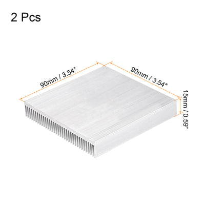 Harfington Electronic Cooler Aluminium Heatsink for CPU