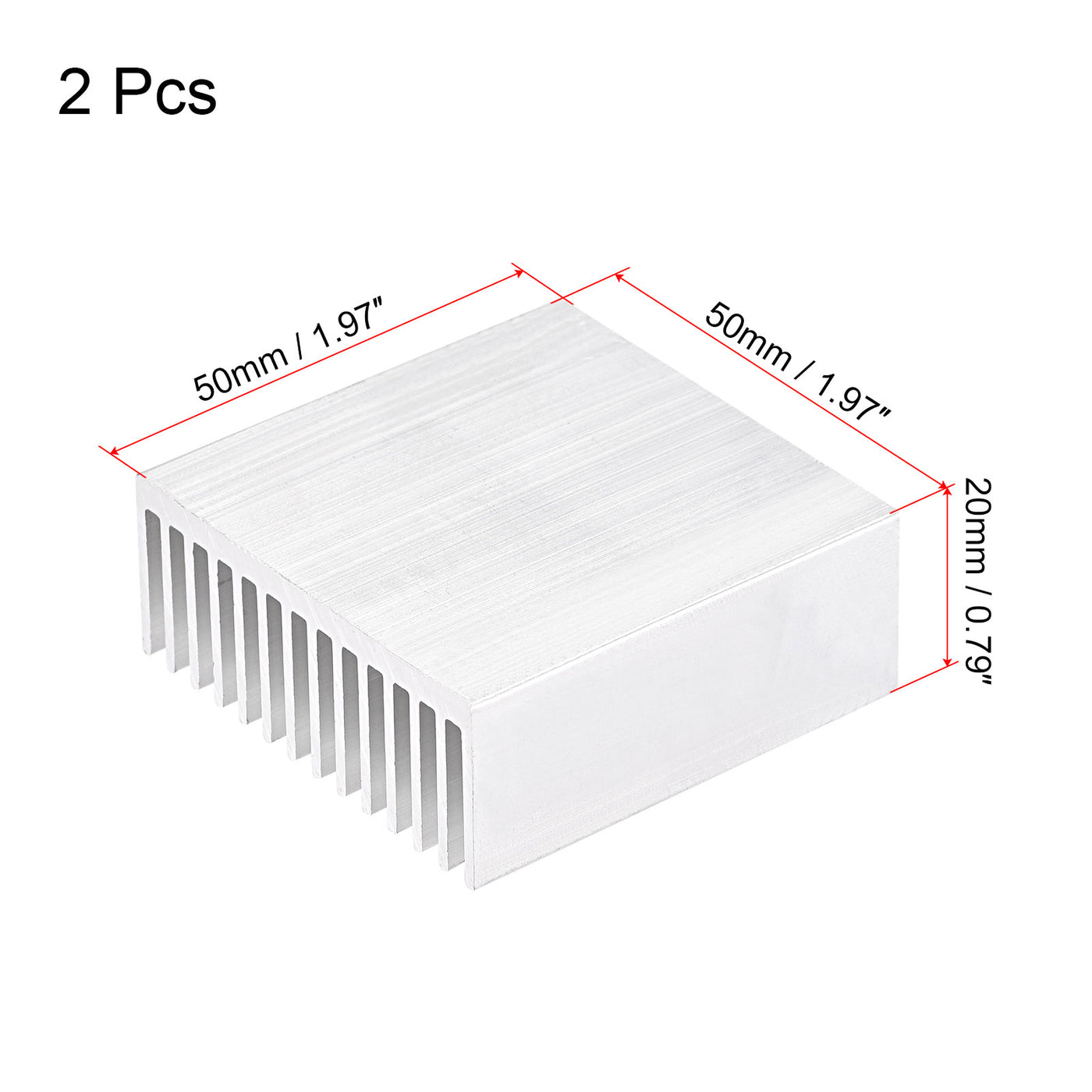 Harfington Electronic Cooler Aluminium Heatsink for CPU