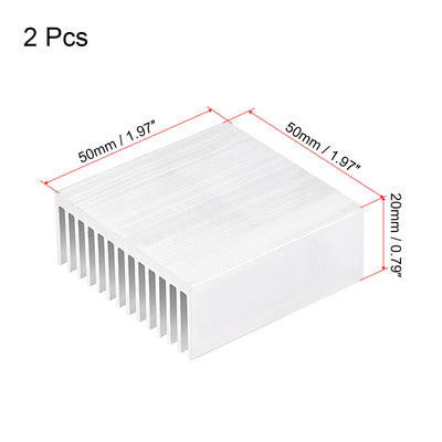 Harfington Electronic Cooler Aluminium Heatsink for CPU