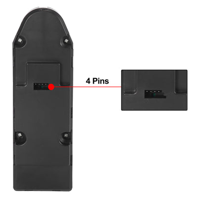 Harfington Front Left Power Window Control Switch Driver Side for BMW X3 2.5L 3.0L 2005 2006 2007 2008 2009 2010 61313414354 w/ Removal Bar