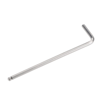 Harfington Uxcell 1/8" Ball End Hex Key Wrench, L Shaped Long Arm CR-V Repairing Tool