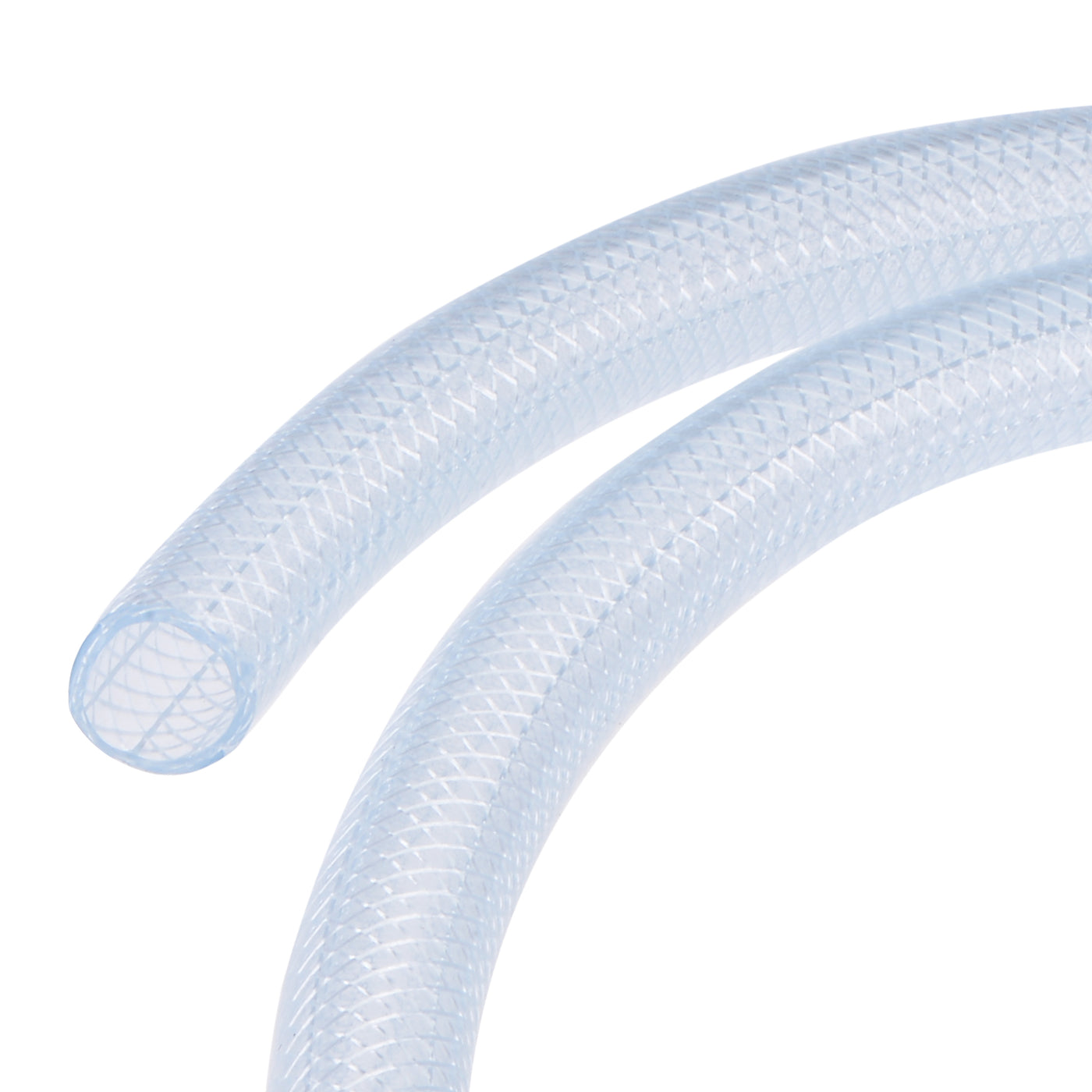 Harfington Braided Reinforced PVC Tubing 5/8" ID 3.3ft High Pressure for Water Hose