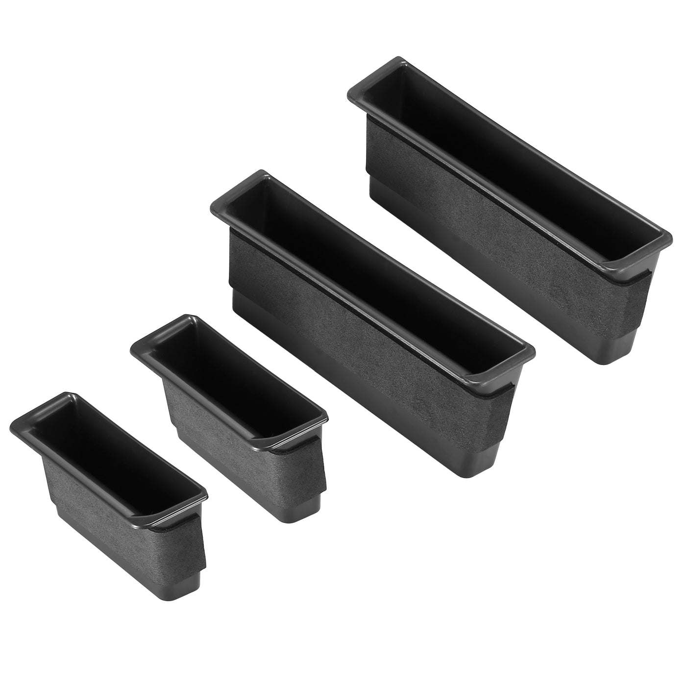 X AUTOHAUX 1 Set Car Door Grab Handle Storage Box Organizer for Jeep Wrangler JK 2007-2010