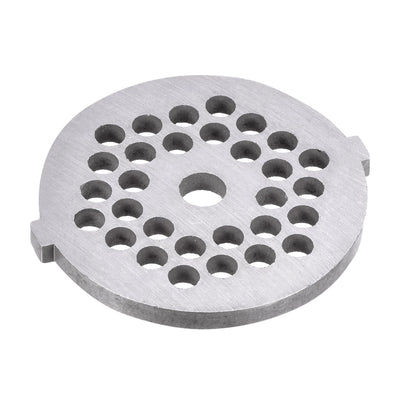 Harfington Meat Grinder Plate 5mmx54mm Iron Alloy Replacement for Grinders