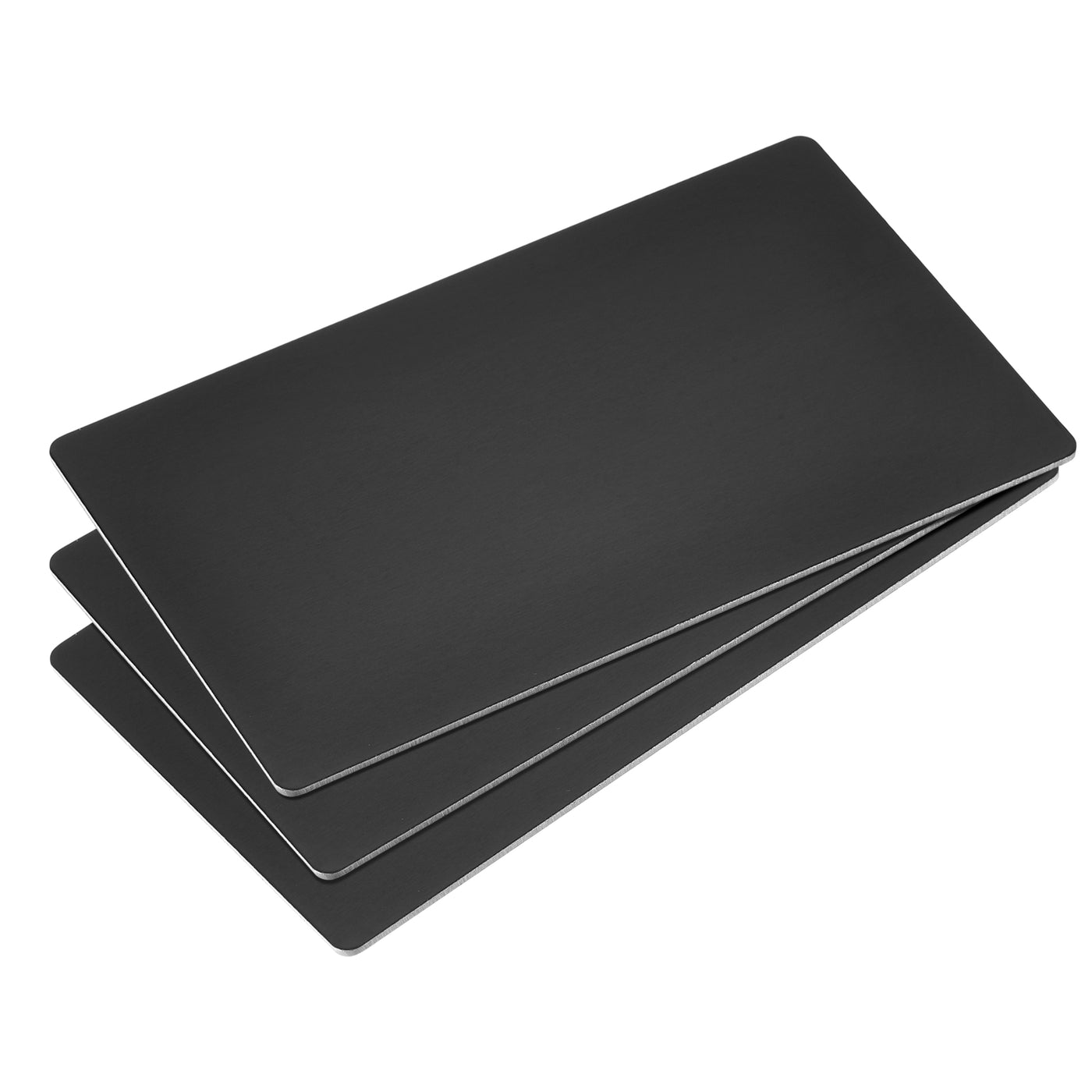 uxcell Uxcell Blank Metal Card Anodized Aluminum Plate