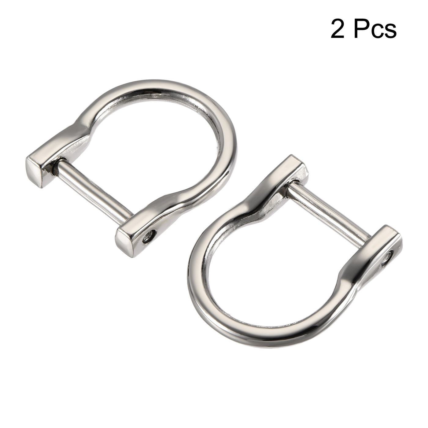 uxcell Uxcell U Shape Horseshoe D-Rings Screw-in Shackle Buckle