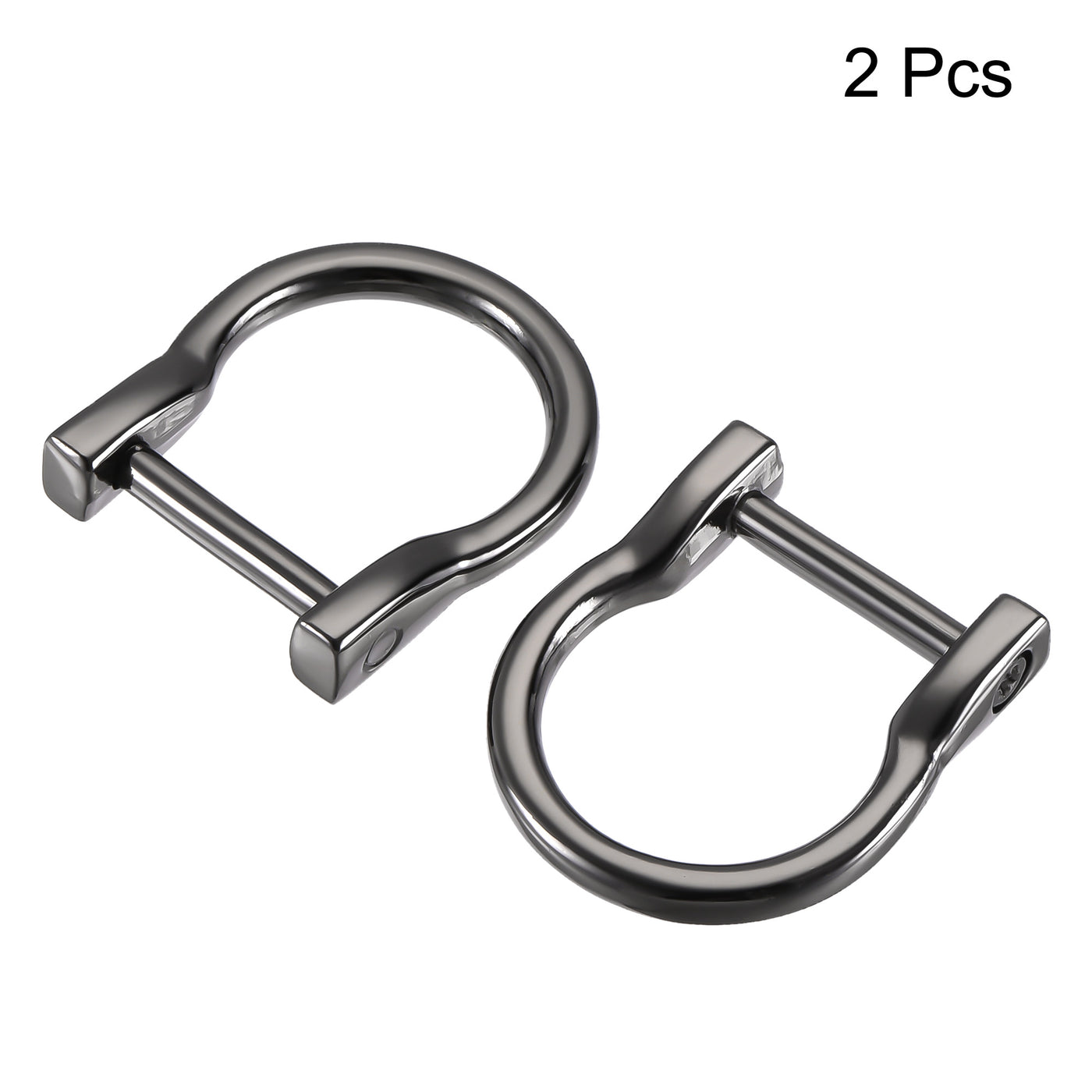 uxcell Uxcell U Shape Horseshoe D-Rings Screw-in Shackle Buckle