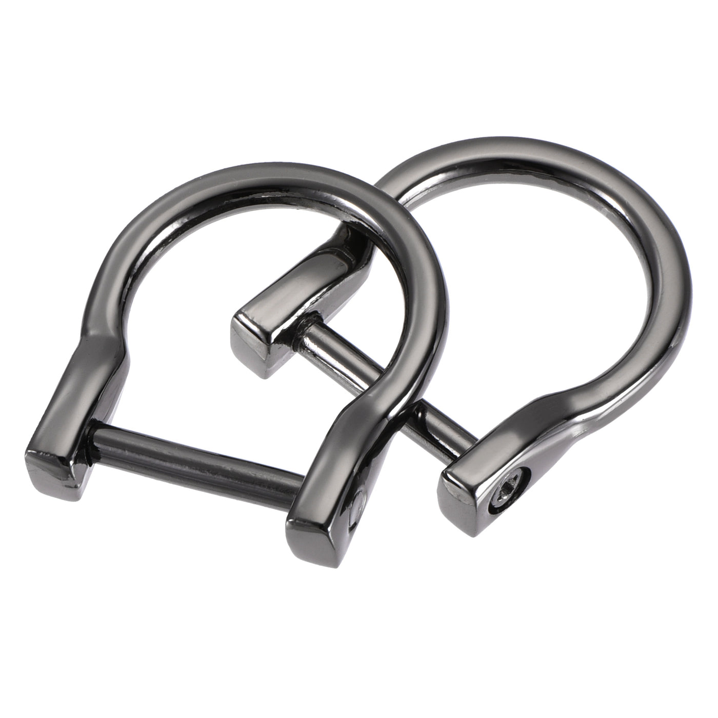 uxcell Uxcell U Shape Horseshoe D-Rings Screw-in Shackle Buckle