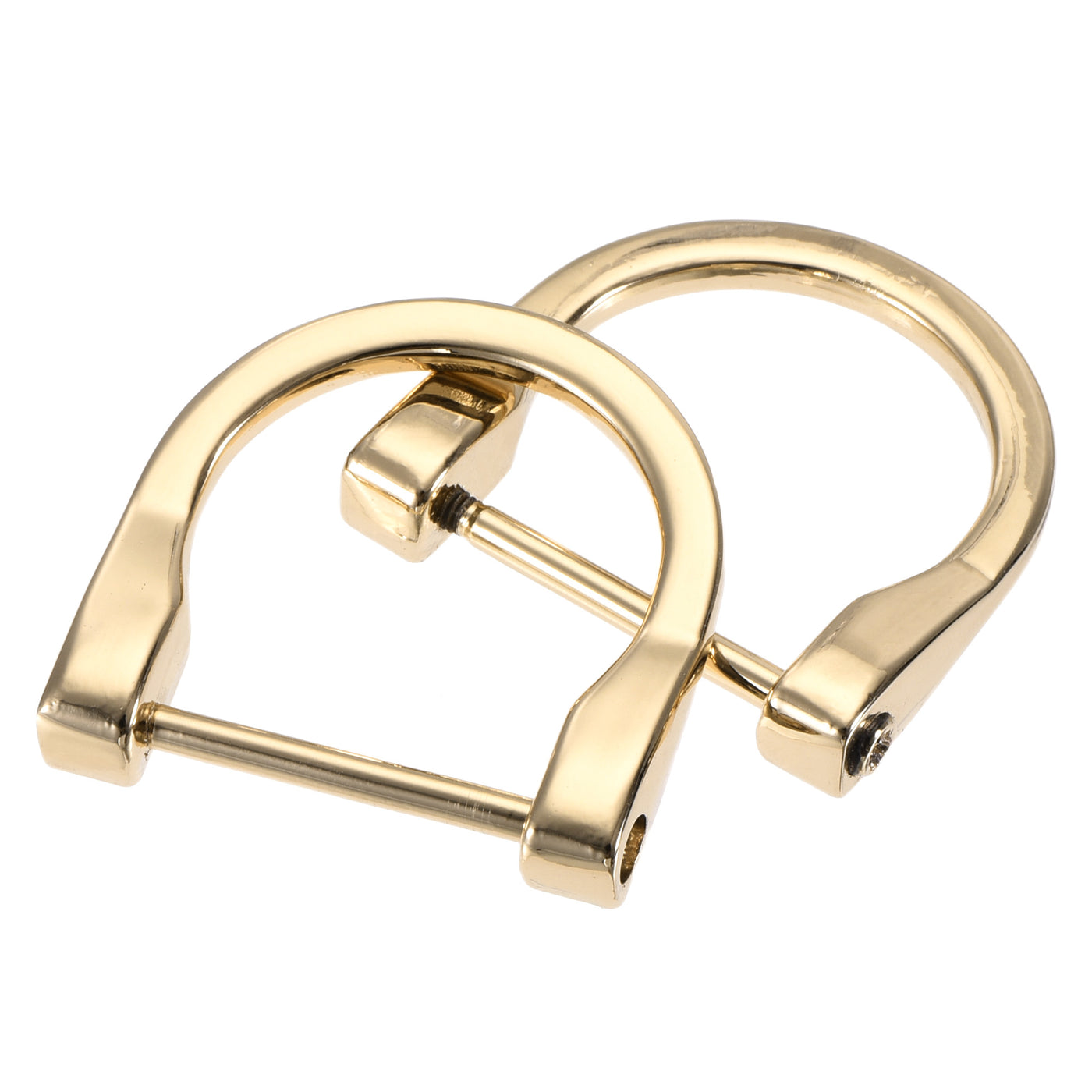 uxcell Uxcell U Shape Horseshoe D-Ring Screw-in Shackle Buckle