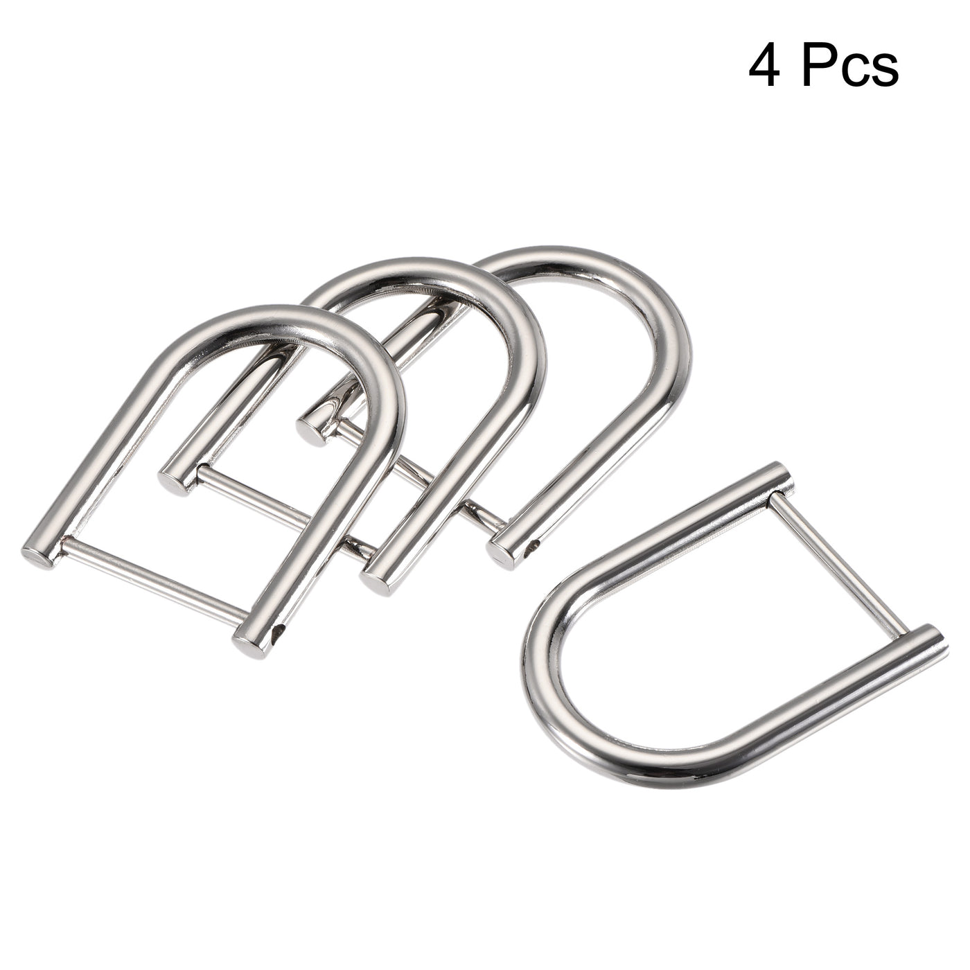 uxcell Uxcell U-Shape Horseshoe D-Rings, Zinc Alloy Buckles