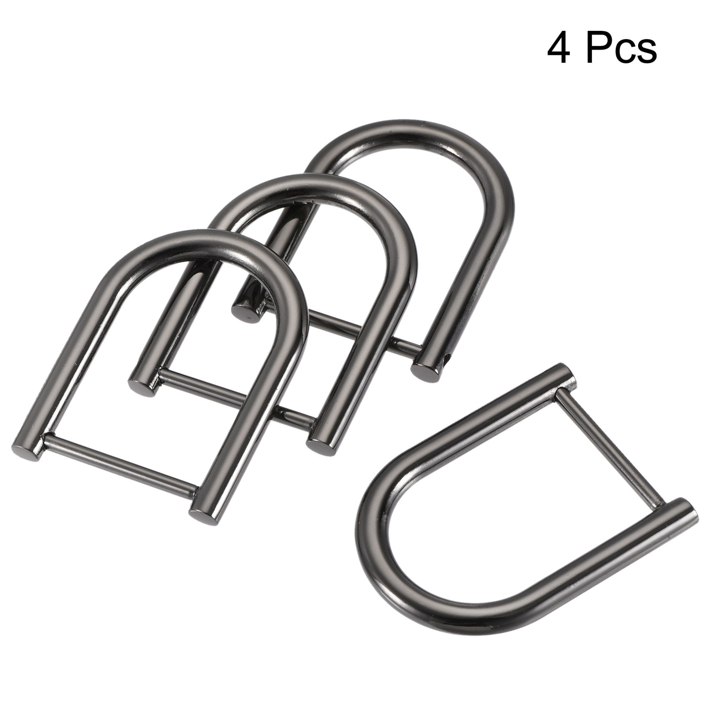 uxcell Uxcell U-Shape Horseshoe D-Rings, Zinc Alloy Buckles