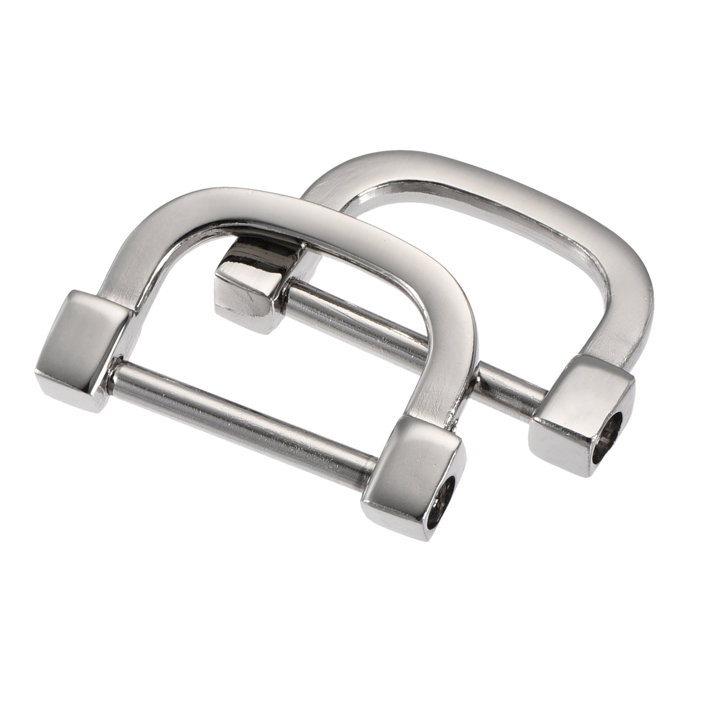 uxcell Uxcell U Shape Horseshoe D-Ring, Screw-in Buckles