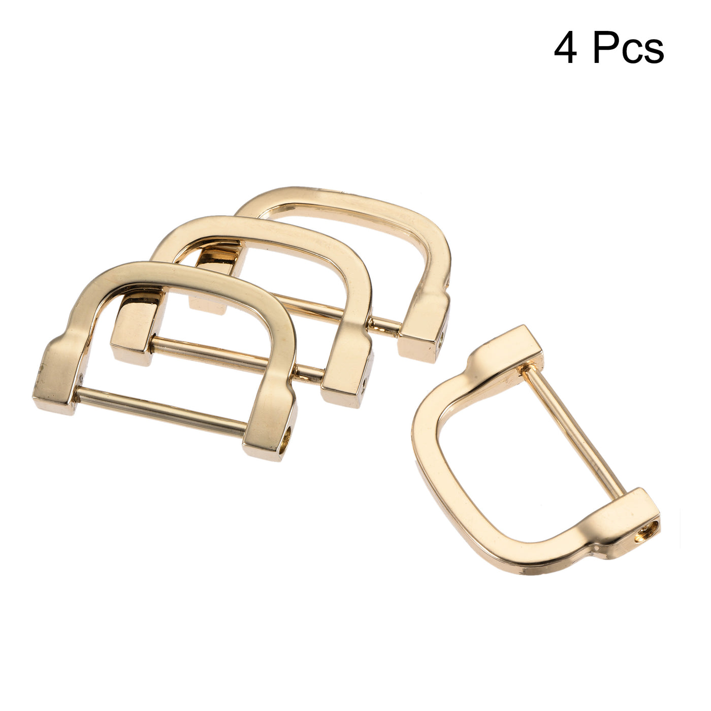 uxcell Uxcell U-Shaped Horseshoe D Ring Screw-in Buckles