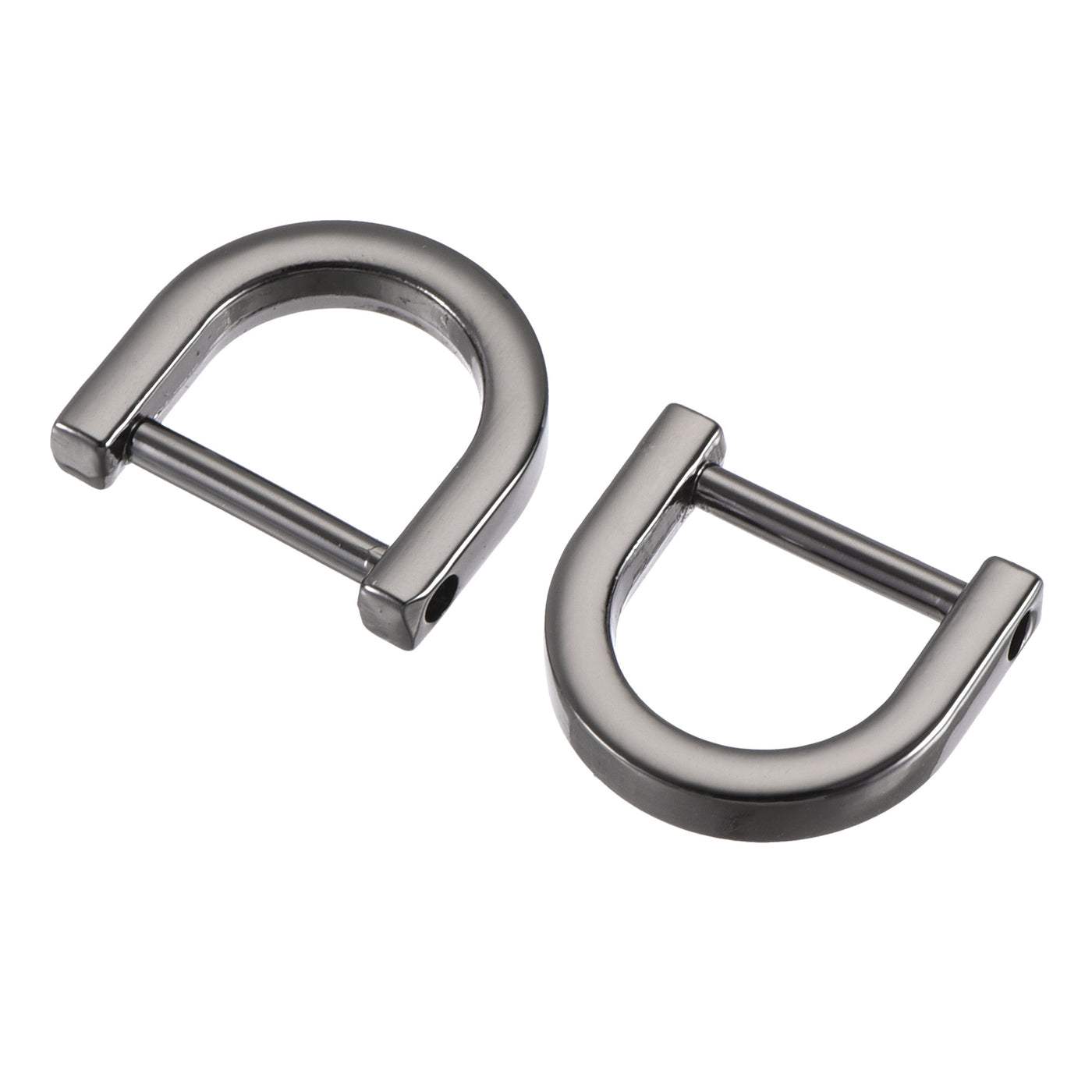 uxcell Uxcell U-shape Horseshoe D-Rings for DIY Crafts, Zinc Alloy Buckle