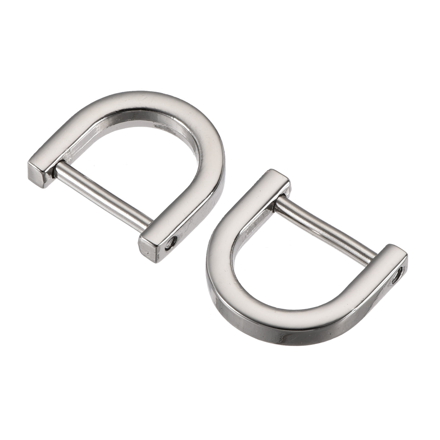 uxcell Uxcell U-shape Horseshoe D-Rings for DIY Crafts, Zinc Alloy Buckle