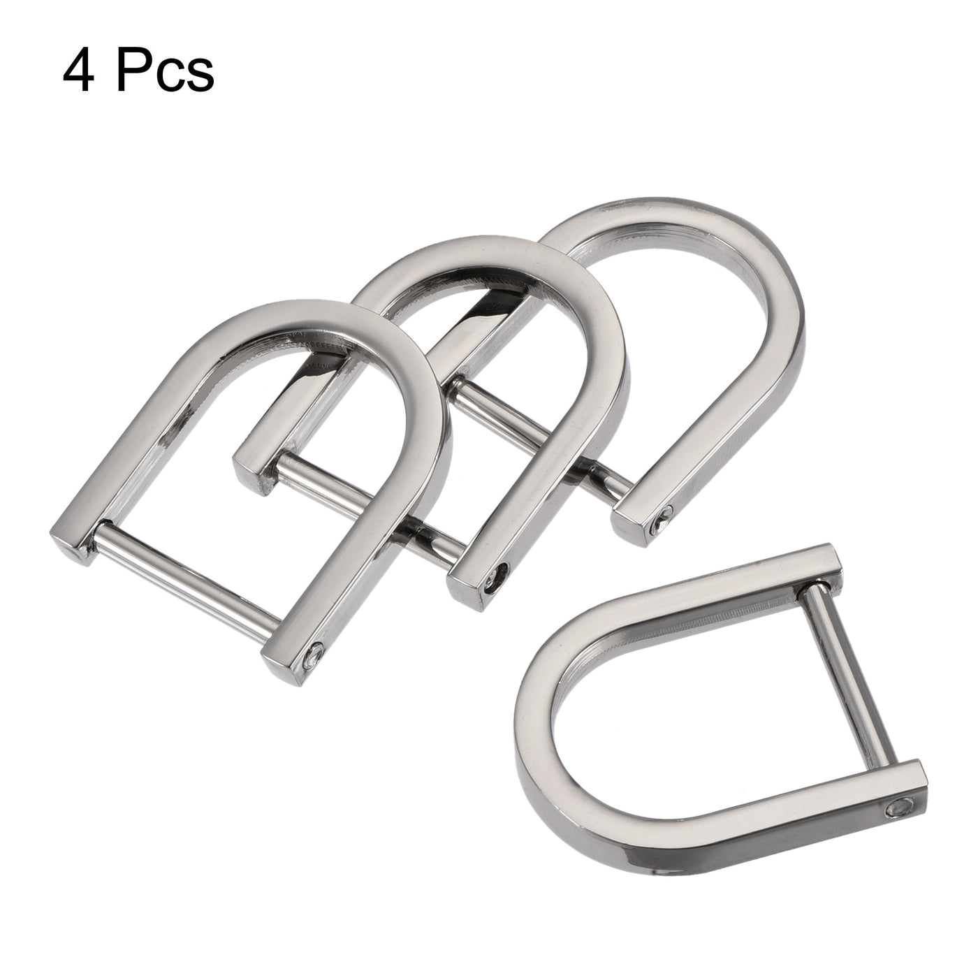 uxcell Uxcell U Shape Horseshoe D Rings, Zinc Alloy Buckles