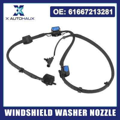 Harfington Windshield Washer Nozzles Spray Jet for BMW X3 F25 X4 F26 61667213281 61667289921