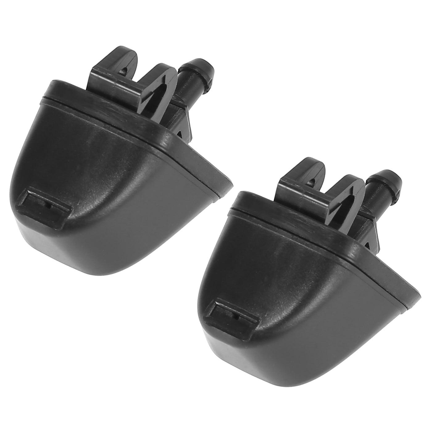 X AUTOHAUX 2pcs Windshield Washer Nozzles Spray Jet for BMW E90 E90N E91 E91N E92N E93N 2004-2013 Left Right 61667138569