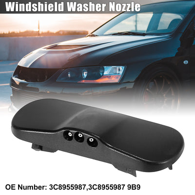 Harfington Windshield Washer Nozzles Spray Jet Left 3C8955987 for VW CC 2009-2017 for VW Passat CC 2009-2017