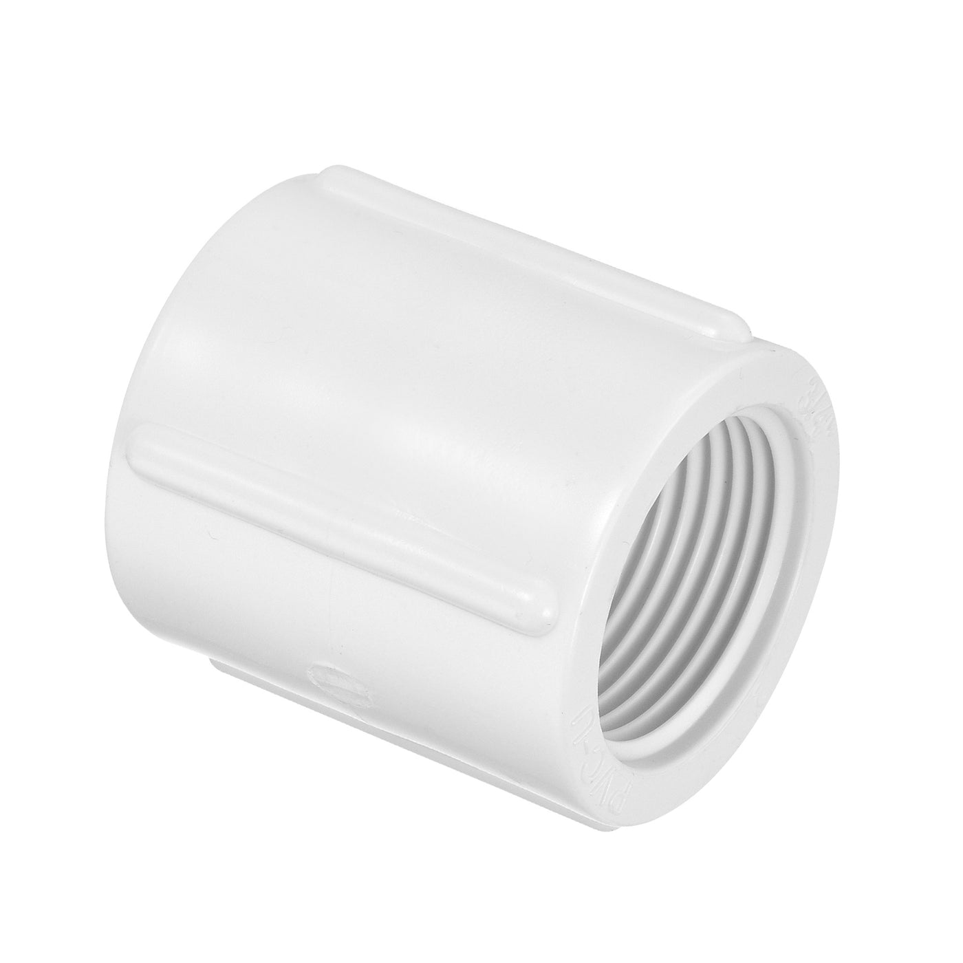 Harfington PVC Hose Fitting G3/4 Female to G3/4 Female Thread Pipe Fittings 40mm Length