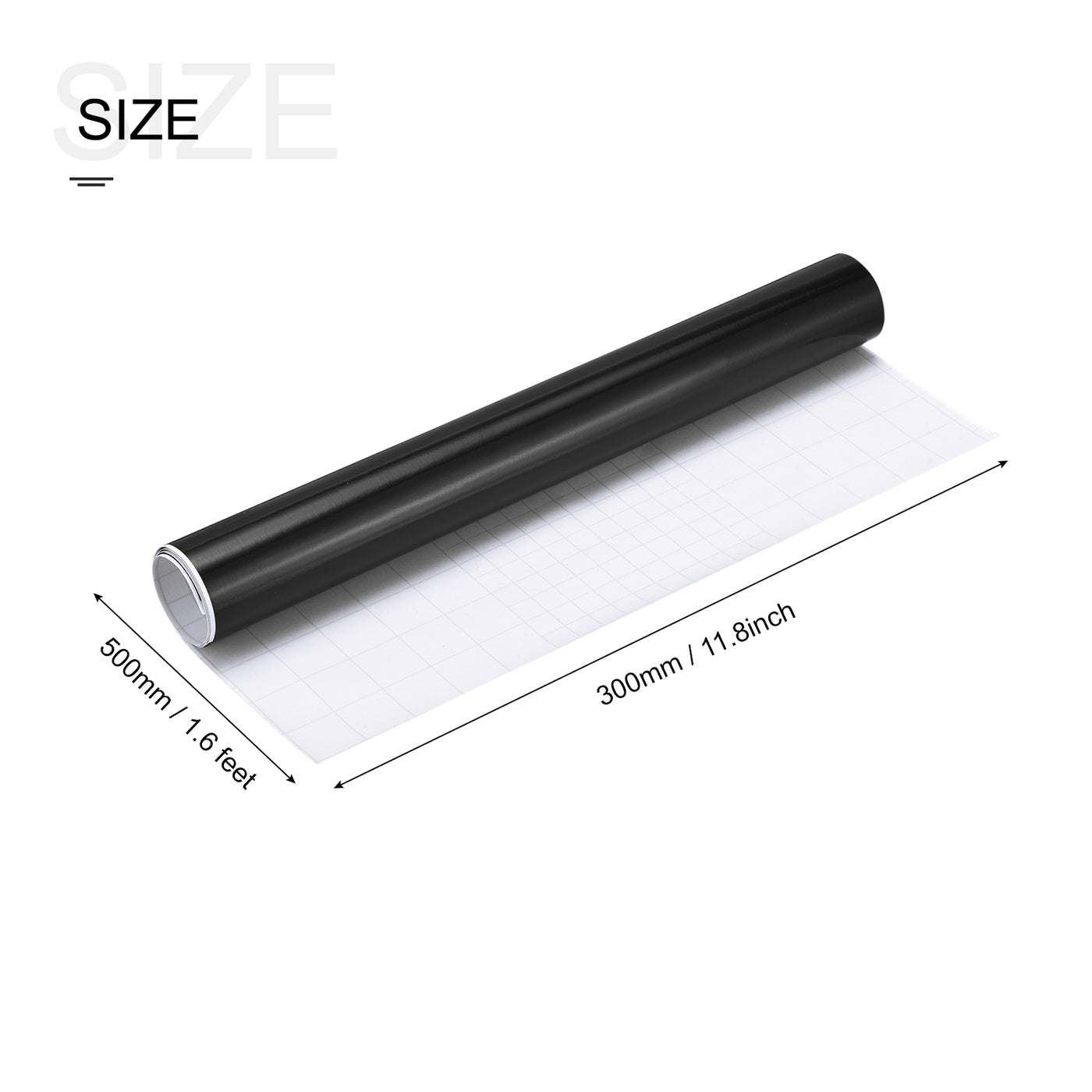 Harfington Gloss Vinyl PVC Sheet Roll for DIY Craft