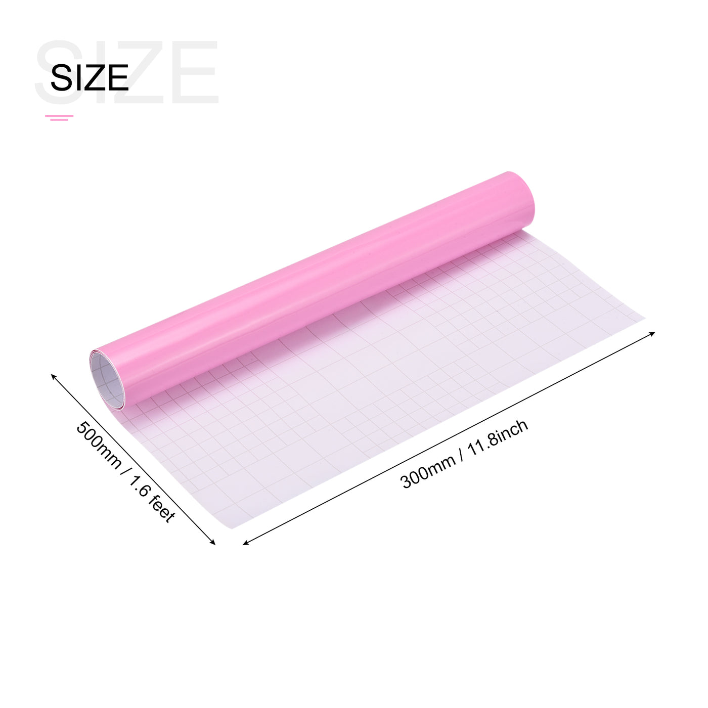 Harfington Gloss Vinyl PVC Sheet Roll for DIY Craft