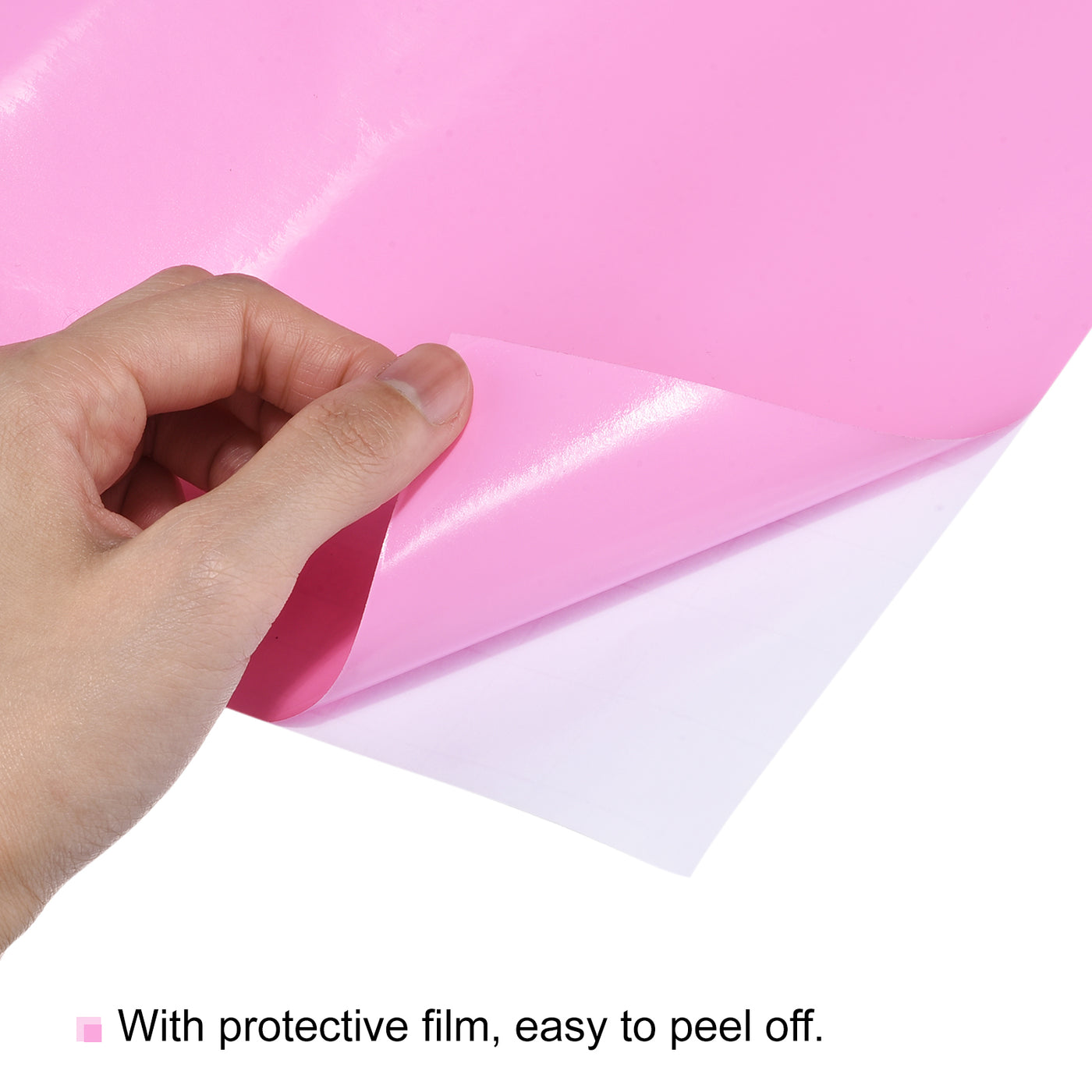 Harfington Gloss Vinyl PVC Sheet Roll for DIY Craft