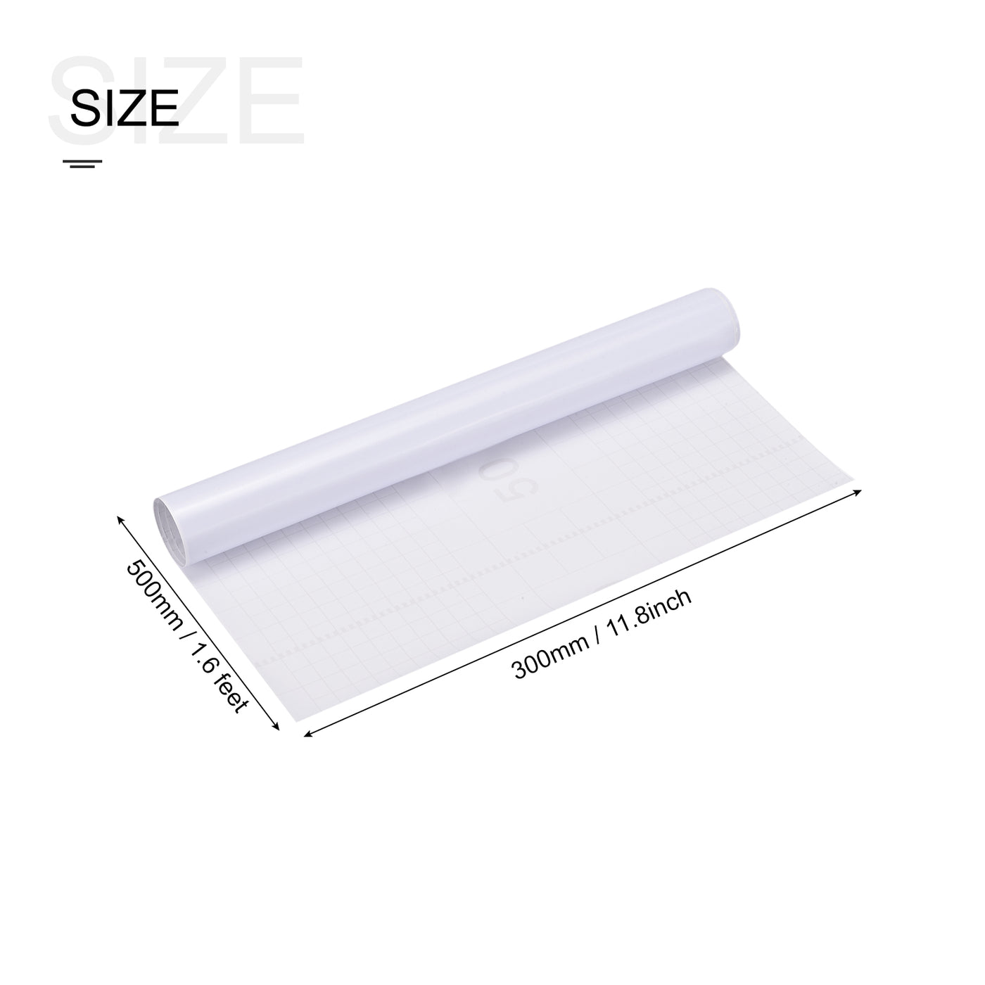 Harfington Gloss Vinyl PVC Sheet Roll for DIY Craft