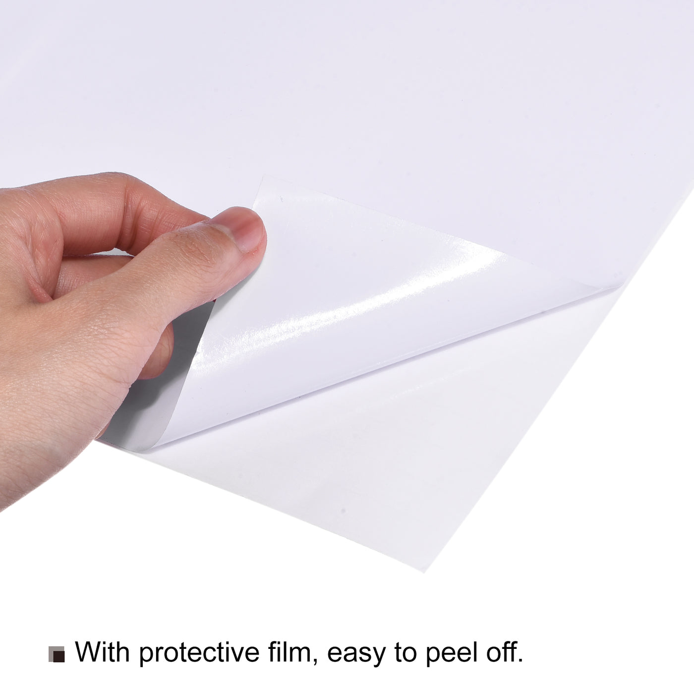 Harfington Gloss Vinyl PVC Sheet Roll for DIY Craft