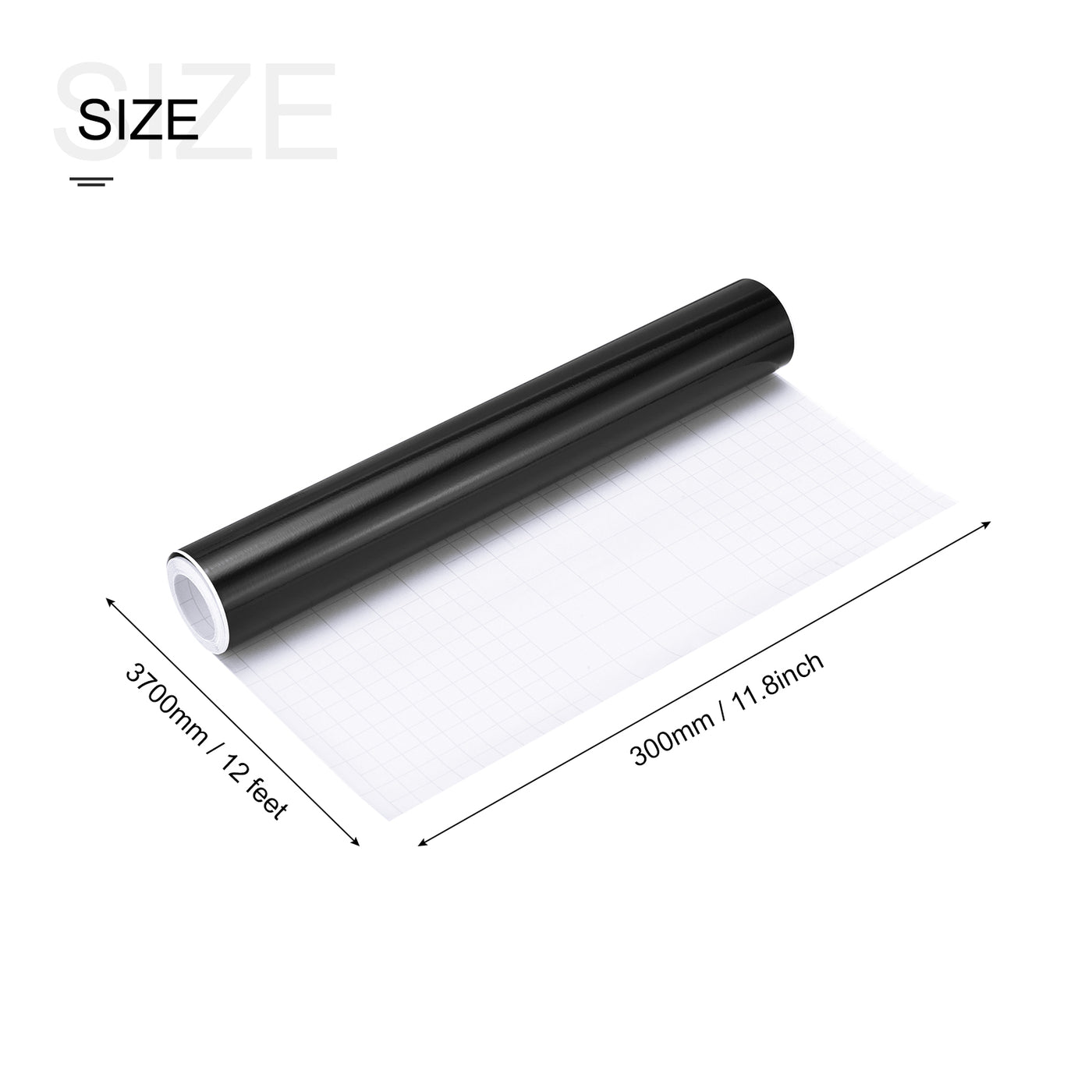 Harfington Gloss Vinyl PVC Sheet Roll for DIY Craft