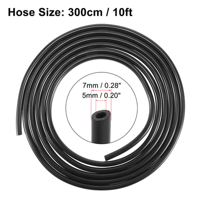 Harfington Car Windshield Washer Hose Kit 300cm 10ft Windshield Washer Nozzle Hose with Connectors for Toyota Corolla Tundra Land Cruiser 85321-28020