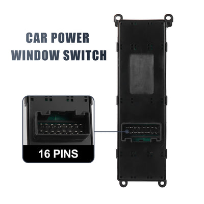 Harfington Master Driver Side Power Window Switch No.93570-1W155 for Kia Rio 2012-2015 Fit for Auto