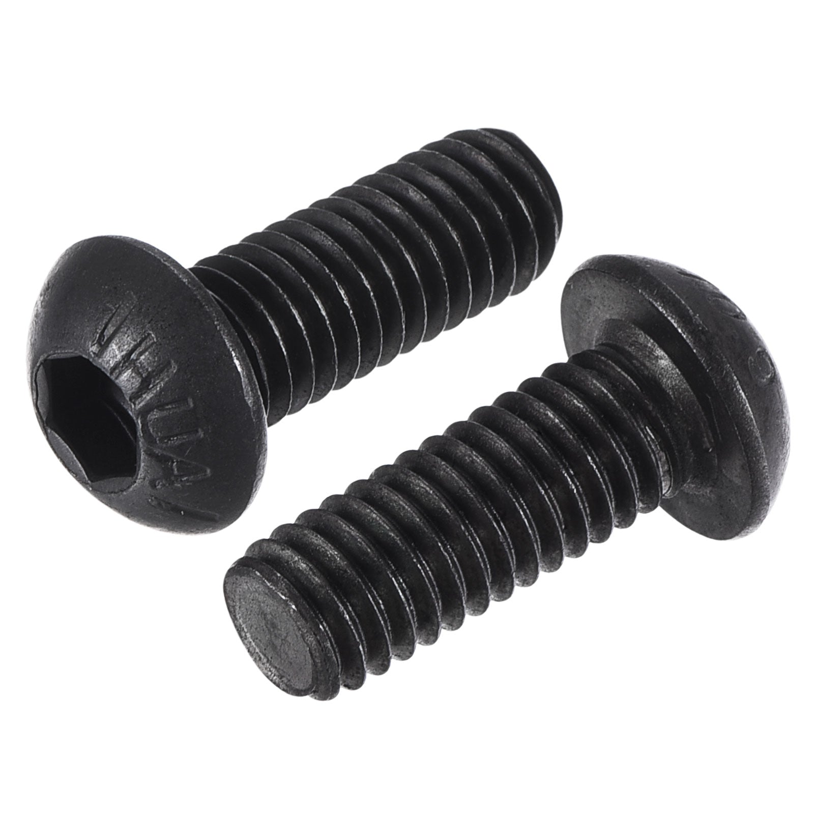 Uxcell M6x16mm Hex Socket Button Head Cap Bolts Screws Alloy Steel ...