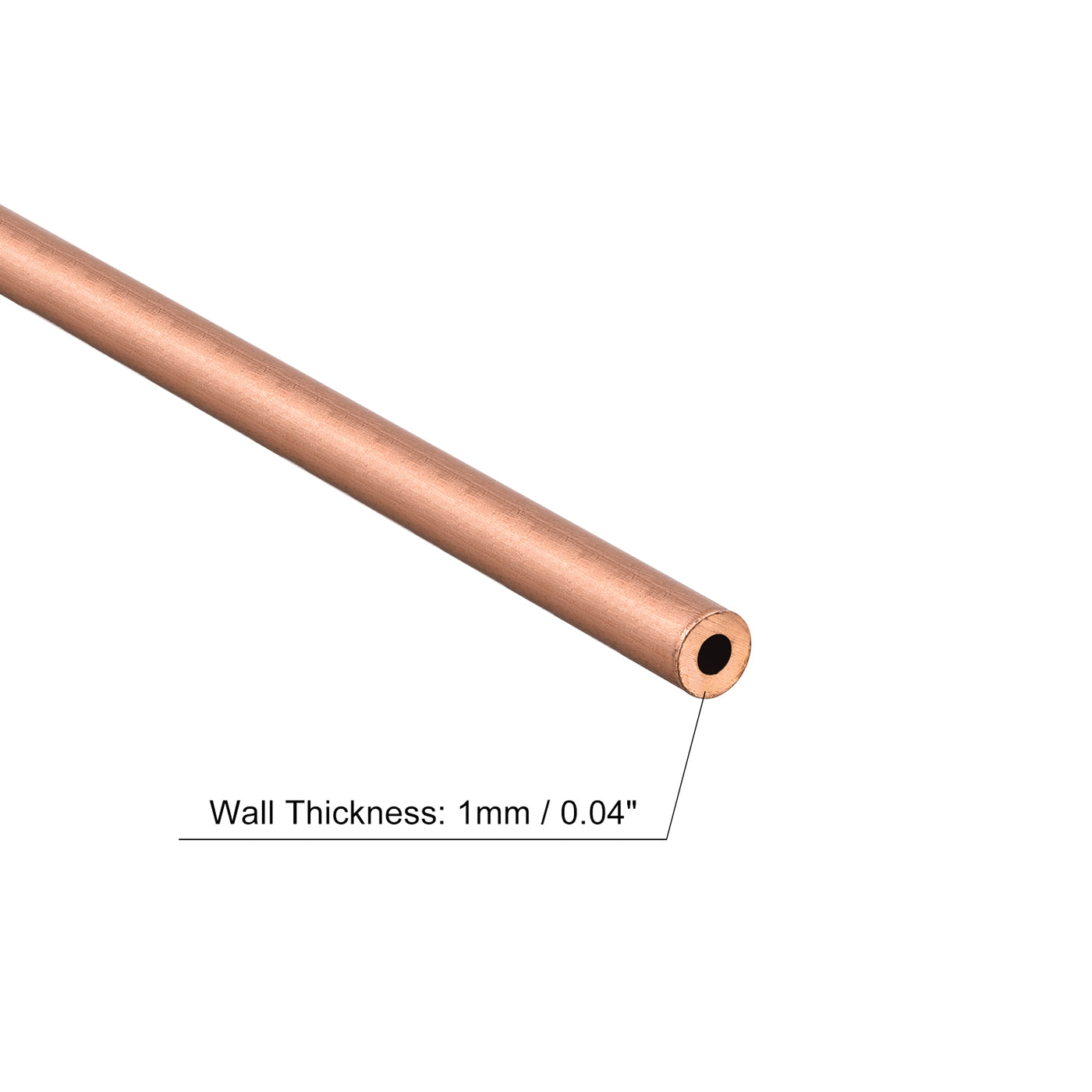 Harfington Copper Tubing Seamless Straight Pipe Tubes