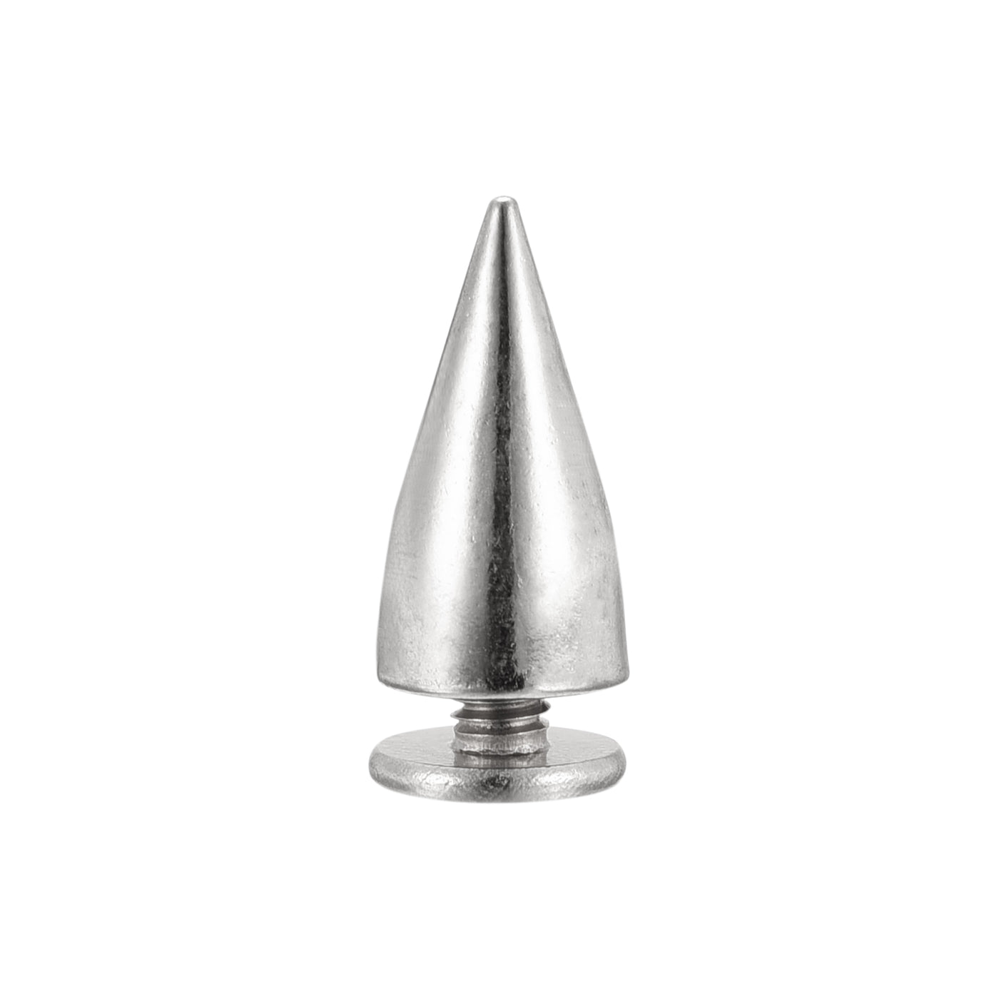 Uxcell Uxcell 7x13.5mm Screw Back Stud Rivets Spikes Zinc Alloy for DIY Gold Tone 30 Sets