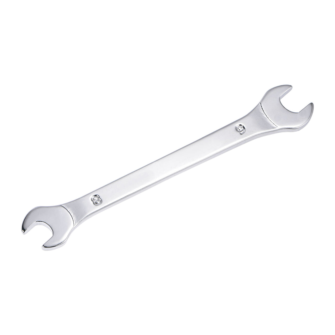 uxcell Uxcell Thin Open End Wrench, Metric Chrome Plated High Carbon Steel