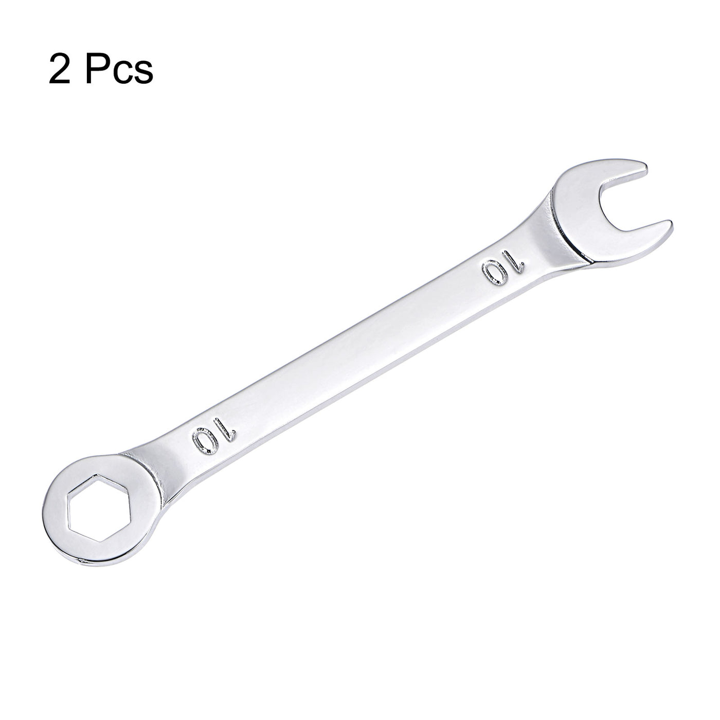 uxcell Uxcell Thin 6-Point Combination Wrench, Metric High Carbon Steel