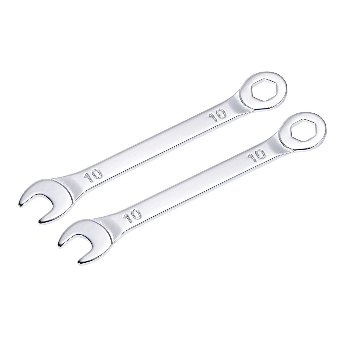 uxcell Uxcell Thin 6-Point Combination Wrench, Metric High Carbon Steel