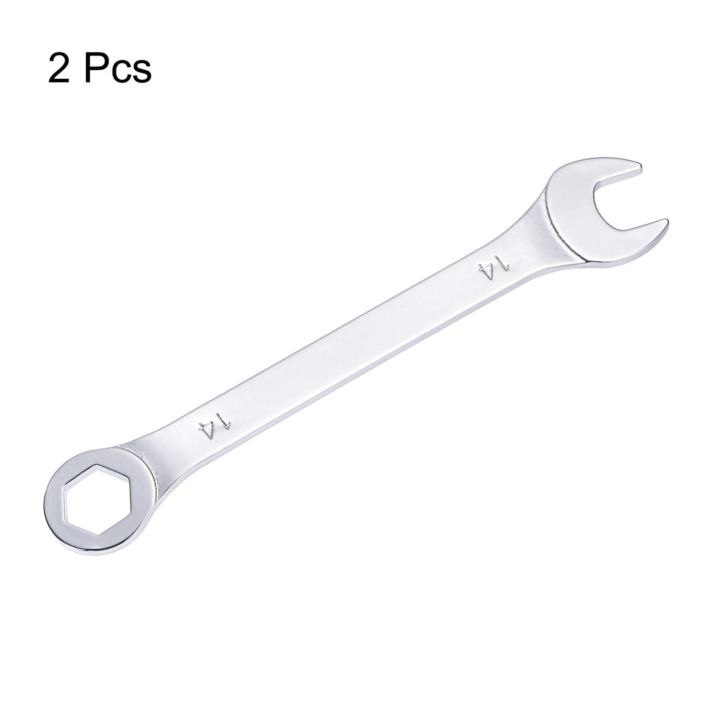 uxcell Uxcell Thin 6-Point Combination Wrench, Metric High Carbon Steel