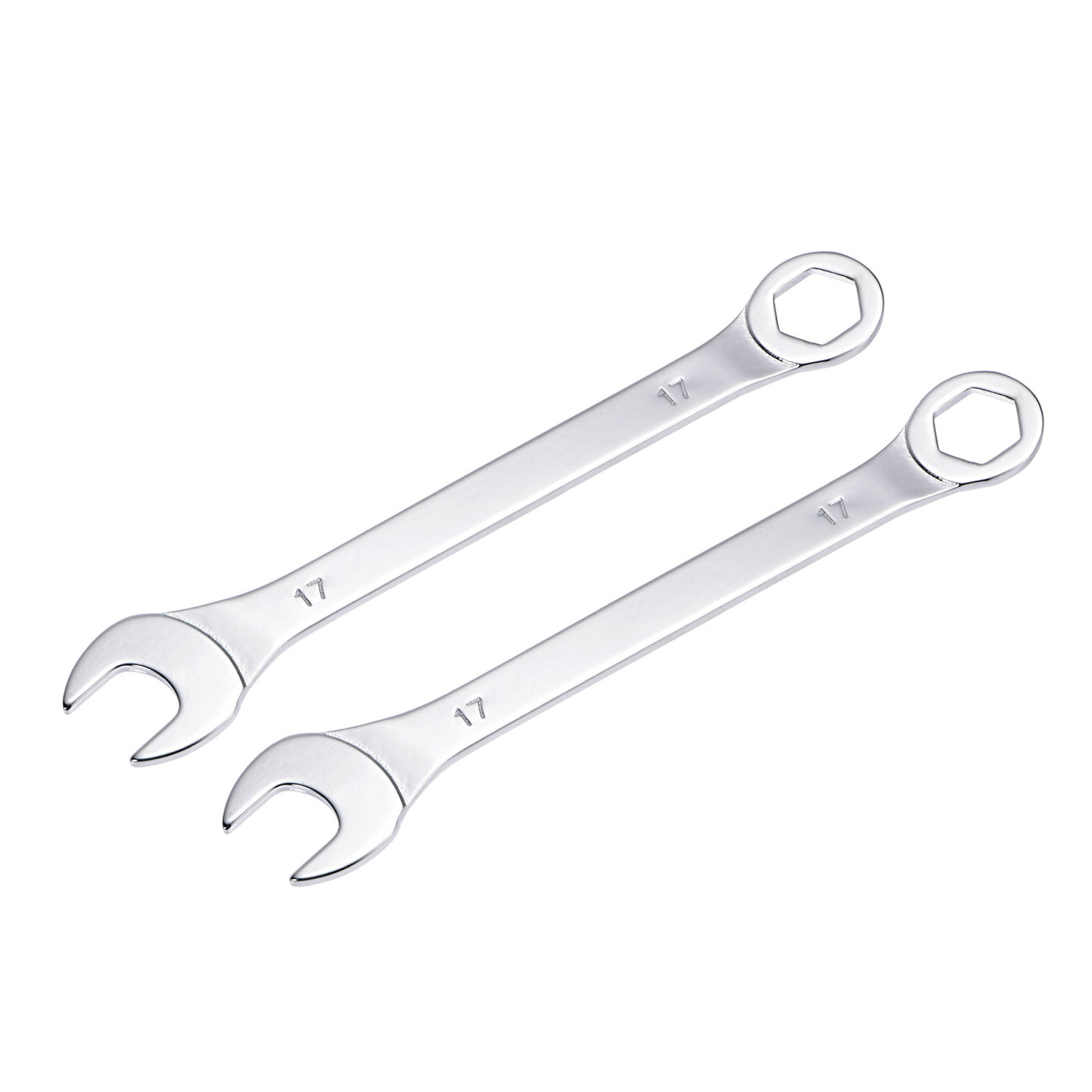 uxcell Uxcell Thin 6-Point Combination Wrench, Metric High Carbon Steel